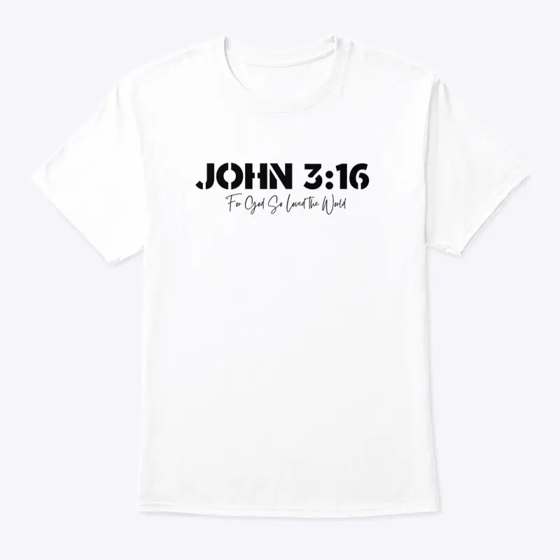 JOHN 3:16 - Christian Apparel