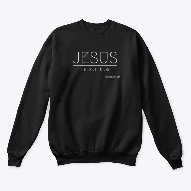 Jesus is King Crewneck Sweatshirt